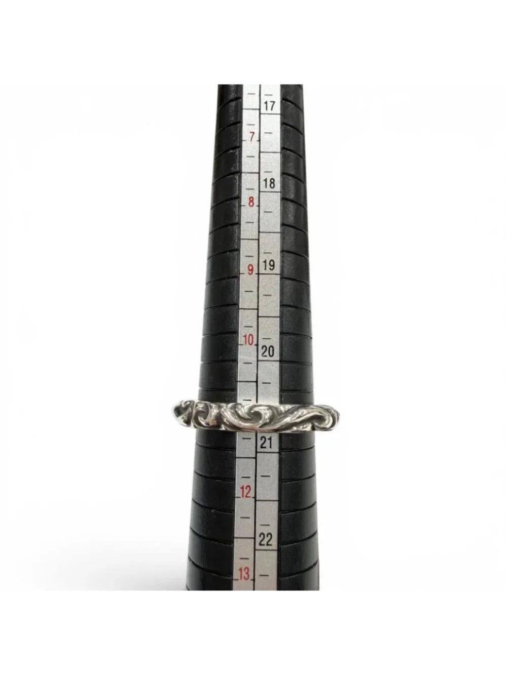 Chrome Hearts Scrl Band Scroll 925 Ring Silver